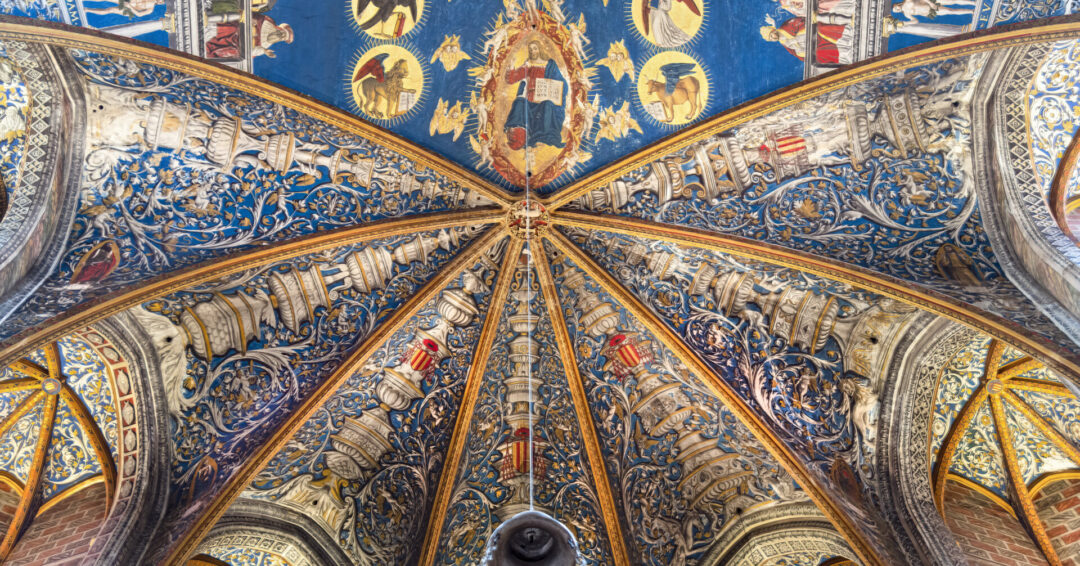 (Albi) Cathédrale Sainte-Cécile - Choir ceiling